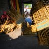 Weaving slats
